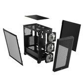 CORSAIR iCUE 3000D AIRFLOW Tempered Glass USB 3.2 Siyah ATX Mid Tower Kasa thumbnail 5