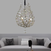 Apliqa Donna Eskitme 45'lik Kristal Taşlı Modern Koridor, Salon Avize - 1