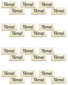 Temel Küçük Beyaz Silgi 24lü - 2