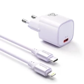 Mcdodo CH-4041 20W Pd Girişli Şarj Cihazı + Typec iPhone Kablo - 1
