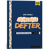 YAZ-SİL Defter-A5 (Kalem Hediyeli) - 1