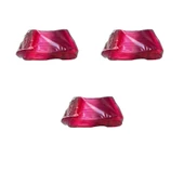 Plastik Şeffaf Pembe Sup Kaşık - Tatlı Dondurma Kaşığı - 12.5 Cm. - 50 Adetlik 3 Paket thumbnail 1