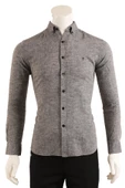 Slim Fit Erkek Gömlek - 1