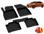 Nissan Micra  2016 2017 2018 2019 2020 2021 2022 4d havuzlu kavuçuk paspas thumbnail 1