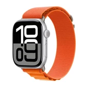Apple Watch 10 42mm Redclick KRD-74 Alphine Loop Hasır Kordon - 1