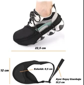 Glanz Motosiklet Ayakkabı Koruma Pedi Motor Vites Pedi Kumaş Kauçuk Giyilebilen Ayakkabı Kılıfı - 6