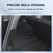 Cbtx Tesla Model 3 İçin 2 Pcs / Set Araç Bağışık Sağlık Sakım Kutusu, Framshıp Model, Style: Kapak - 5