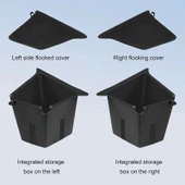 Cbtx Tesla Model 3 İçin 2 Pcs / Set Araç Bağışık Sağlık Sakım Kutusu, Framshıp Model, Style: Kapak - 3