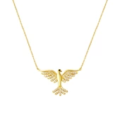 Anka Kuşu Model Altın Zincir Kolye thumbnail 1