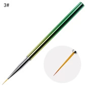 3lü Liner Nail Art Fırça thumbnail 2