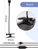 Portatif Mandallı Mini Uv Led Lamba Manikür Tırnak Kurutucu Siyah 3w - 5