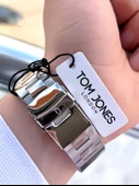 Tom Jones Çelik Kordon 3 Atm Suya Dayanıklı 2 Yıl Garantili Erkek Kol Saati ETJ.1.2389.4 - 4