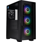 Thermaltake Versa T25 550W 80+ Argb 3X120Mm Fan Tempered Glass Pencereli Oyuncu Kasası Ca-3R5-55M1We-00 thumbnail 1