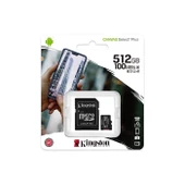 Kıngston 512Gb Microsd Cl10 Sdcs2/512Gb - 1