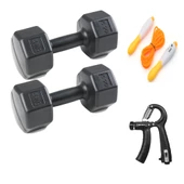PS SPOR 8 KG DAMBIL (4 X 2 + SAYAÇLI AYARLANABİLİR EL YAYI + SAYAÇLI AYARLANABİLİR ATLAMA İPİ İLE - 1