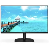 Aoc 27B2Qam 4Ms 27inç 75Mhz 1Xvga 1Xhdmı 1Xdp Fhd 1920X1080 Hoparlör Düşük Mavi Işık Vesa Siyah - 1