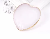 Dekoratif Nail Art Oje ve Boya Karıştırma Paleti Kalp - 1