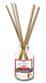 Aşk-ı Sermest Amber Aromalı Bambu Çubuklu Oda Kokusu Parfüm, Oval Şişe, 50 mL , 10 Adet - 1