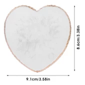 Dekoratif Nail Art Oje ve Boya Karıştırma Paleti Kalp - 5