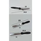 3B Trend 3'lü Eğik Ergonomik Kaymaz Saplı Spatula Seti - 4