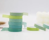 Vintage Washi Tape Bant Yapışkanlı Maskeleme Kağıdı Renkli Bant 6 lı - Yeşil Tonları - 2