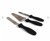 3B Trend 3'lü Eğik Ergonomik Kaymaz Saplı Spatula Seti - 2