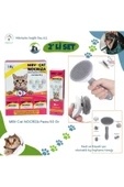 Mbv Nocrıza Cat Pasta 50 gr Kedi Ve Köpek Otomatik Tüy Toplama Tarağı 2 Li Set - 1