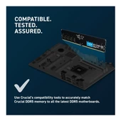 Crucial 32GB (2x16GB) 5600MHz DDR5 CL46 Masaüstü Ram CT2K16G56C46U5 thumbnail 5