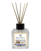Aşk-ı Sermest Çikolata&Sakız Aromalı Bambu Çubuklu Oda Kokusu Parfüm,  Küp Şişe,  200 mL, 5 Adet - 1