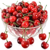 Nettenevime Yapay Kiraz Kırmızı 20li Paket  Yapay Meyve thumbnail 1