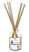 Aşk-ı Sermest Rochass Çiçek Aromalı Bambu Çubuklu Oda Kokusu Parfüm, Oval Şişe, 50 mL , 5 Adet - 1