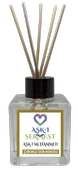 Aşk-ı Sermest Aşk-ı Muhammed Çiçek Aromalı Bambu Çubuklu Oda Kokusu Parfüm, Küp Şişe, 120 mL, 5 Adet - 1