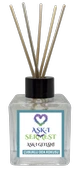 Aşk-ı Sermest Aşk-ı Geylani Çiçek Aromalı Bambu Çubuklu Oda Kokusu Parfüm, Küp Şişe, 120 mL, 5 Adet - 1