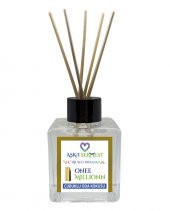 Aşk-ı Sermest Bahar Esintisi Aromalı Bambu Çubuklu Oda Kokusu Parfüm,  Küp Şişe,  200 mL, 3 Adet - 1