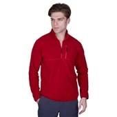 Alpinist Gamma Fermuarlı Erkek Polar Sweet Bordo (600508) - 1