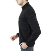 Alpinist Gamma Fermuarlı Erkek Polar Sweet Siyah (600508) - 2