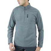 Alpinist Gamma Fermuarlı Erkek Polar Sweet Gri (600508) - 1
