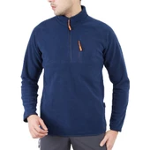 Alpinist Gamma Fermuarlı Erkek Polar Sweet İndigo (600508) - 1