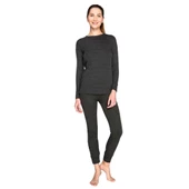 Yetişkin Termal İçlik Set - Thermoform - Soft Unisex - Antrasit - 5