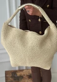 Edilla Bej Örgülü Çanta thumbnail 1