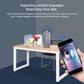 BT Kablosuz USB Dongle, Verici Kablosuz Adaptör Uyumlu  BT 5.1 Dizüstü Bilgisayar -Kulaklık için - 4