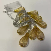 Metal Pille Çalışan Dekor Lambası - Mavi Su Dünyası - 2