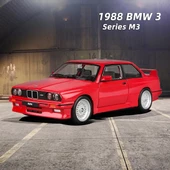 1988 Bmw 3 Serıes M3 (E30) 1:24 Ölçek Burago Marka - 1