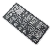Nail Art Stamping Baskı Plakası - 1