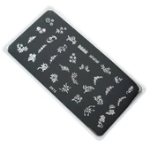 Nail Art Stamping Baskı Plakası - 1