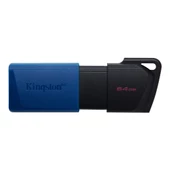 Kingston 64 GB USB3.2 Gen 1 DataTraveler Exodia M Siyah - Mavi Flash Bellek thumbnail 1