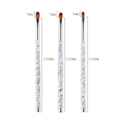 Protez Tırnak UV Gel Fırça Seti 3lü thumbnail 3