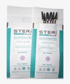 Freze Uç Sterilizasyon Zarfı - Mini Boy İndikatörlü Sterilizasyon Paketi 60x130mm (100) Adet - 3