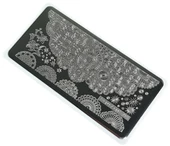 Nail Art Stamping Baskı Plakası VV21 - 1