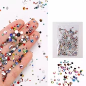 Parlak Tırnak Süsleme Taşları Mix Poşet thumbnail 1